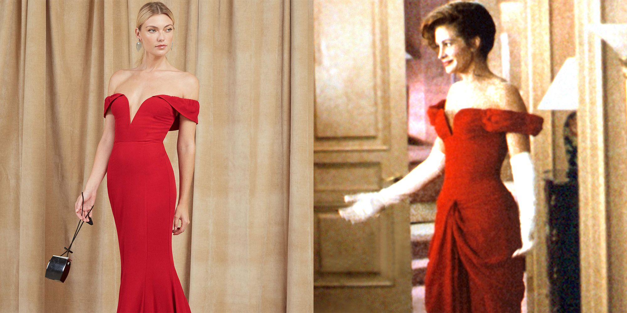 Costume Lovers ☘️ — Vivian Ward (Julia Roberts) Red dress.. Pretty...